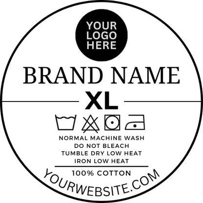 Custom DTF Neck Labels